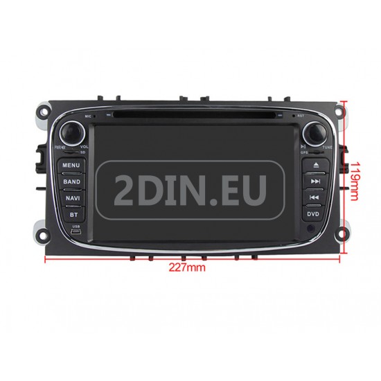 FORD  - МУЛТИМЕДИЯ / Навигация Android DVD CPU:8-Core, RAM:4Gb черна + DSP + CARPLAY + SIM
